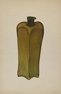 Bottle, 1940. Creator: Marie Lutrell