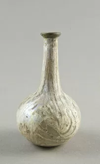 Glass Blown Technique Collection: Bottle, 1st century BCE. Creator: Unknown