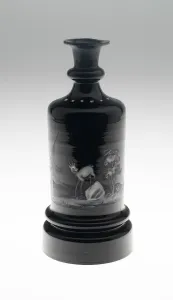 Bottle, Bohemia, c. 1825 / 40. Creator: Bohemia Glass