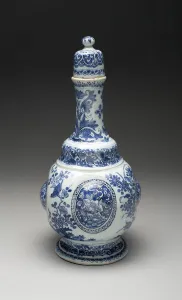 Delftware Prints: Bottle, Delft, c. 1678 / 85. Creator: De Griekesche A