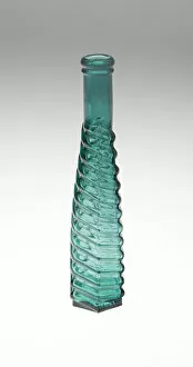 Spiral Collection: Bottle, England, c. 1840 / 50. Creator: Unknown