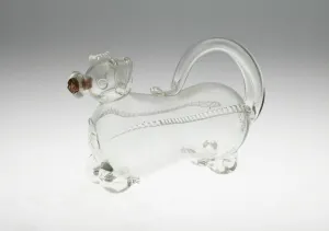 Bottle in the Form of a Pig, Sweden, 19th century. Creator: Unknown Bottle in the Form of a Pig, Sweden, 19th century. Creator: Unknown