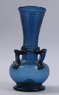 Hookah Collection: Bottle with Four Handles, Iran, 19th century. Creator: Unknown