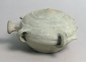 Bottle, Pilgrim, French, 15th century (?). Creator: Unknown