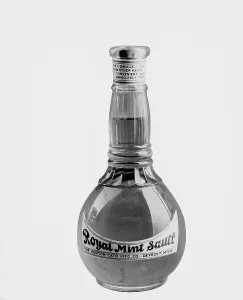 Sauce Prints: Bottle of Royal Mint Sauce made for Horton-Cato Mfg