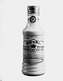 Sauce Prints: Bottle of Royal Salad Dressing made for Horton-Cato Mfg
