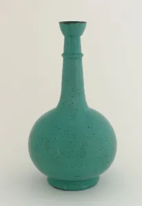 Fritware Prints: Bottle, Safavid period, 17th century. Creator: Unknown