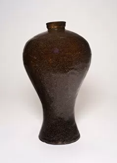 Goryeo Dynasty Gallery: Bottle-Shaped Vase, Korea, Goryeo dynasty (918-1392). Creator: Unknown