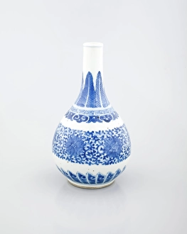 Intricately Prints: Bottle vase, c1644-1911. Creator: Unknown