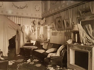 Emperor Nicholas Ii Of Russia Gallery: Boudoir of Empress Alexandra Fyodorovna after the Storming the Winter Palace, 1917