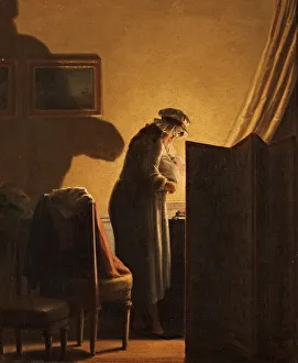 At The Toilet Collection: A boudoir scene