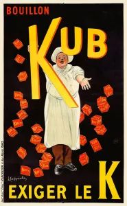 Cappiello Gallery: Bouillon Kub, c. 1911. Creator: Cappiello, Leonetto (1875-1942)