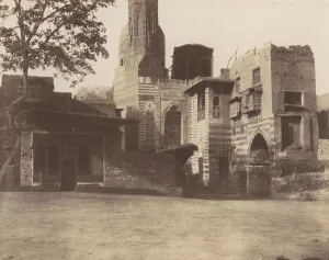 Crossroads Prints: Boulak, Carrefour (Mosquee, Cafe, etc. ), 1851-52, printed 1853-54