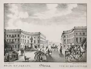 Boulevard Primorsky in Odessa, Second quarter of the 19th cen