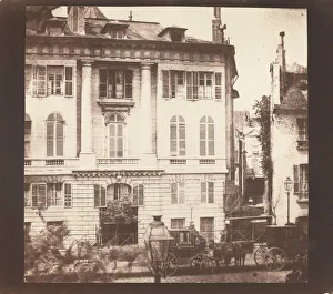 Fox Talbot Prints: The Boulevards of Paris, 1843. Creator: William Henry Fox Talbot
