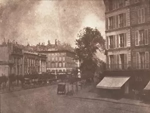 Calotype Negative Collection: The Boulevards at Paris, May-June 1843. Creator: William Henry Fox Talbot