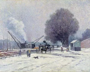 The Boulogne Embankment, 1905. Creator: Maximilien Luce