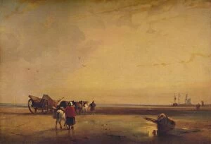 Cecil Reginald Gallery: Boulogne Sands, 1827. Artist: Richard Parkes Bonington