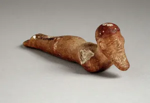 Plaster Prints: Bound Enemy, Middle Kingdom-Late Period (2061-1782 BCE). Creator: Unknown