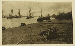 Bound for the North Sea, 1887. Creator: Peter Henry Emerson