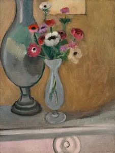 Matisse Prints: The Bouquet of Anemones, 1918. Creator: Matisse, Henri (1869-1954)
