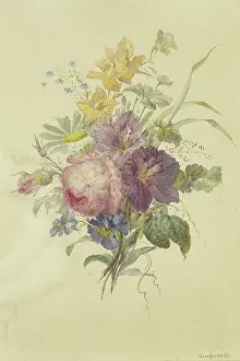 Cut Flower Prints: Bouquet. Creator: Anton Umpfenbach