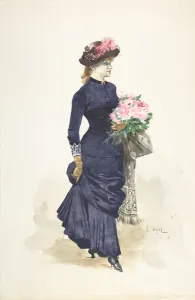The Bouquet. Creator: Ernest-Ange Duez