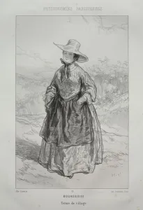 Paul Gavarni French Prints: Bourgeoise. Creator: Paul Gavarni (French, 1804-1866)