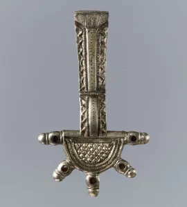 Bow Brooch, Frankish, first half 6th century. Creator: Unknown Bow Brooch, Frankish, first half 6th century. Creator: Unknown