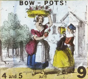 Th Jones Prints: Bow-pots!, Cries of London, c1840. Artist: TH Jones