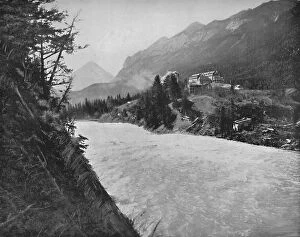 Quick Gallery: Bow River Raids, Banff, N.W.T. c1897. Creator: Unknown