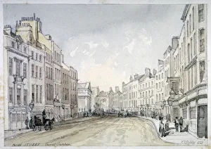 Thomas Colman Prints: Bow Street, Westminster, London, 1851. Artist: Thomas Colman Dibdin