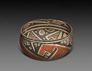 Ceramic And Pigment Collection: Bowl, 1360 / 1450. Creator: Unknown
