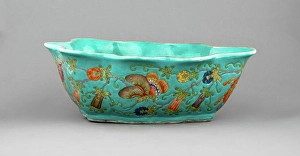 Enamel Prints: Bowl, about 1796-1820. Creator: Unknown
