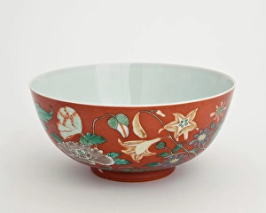 Yongzheng Period Prints: Bowl, 1800s. Creator: Unknown