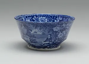 Franklin Benjamin Prints: Bowl, 1825 / 30. Creator: Enoch Wood & Sons