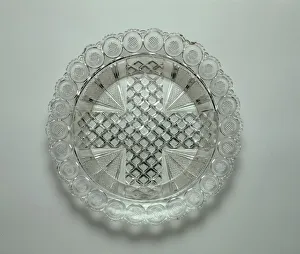 Bowl, before 1830. Creator: Boston and Sandwich Glass Company