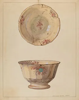 Iams J Howard Prints: Bowl, 1937. Creator: J. Howard Iams