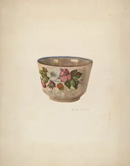 William Ludwig Prints: Bowl, 1941. Creator: William Ludwig