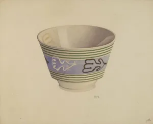 White Edward Prints: Bowl, c. 1938. Creator: Edward White