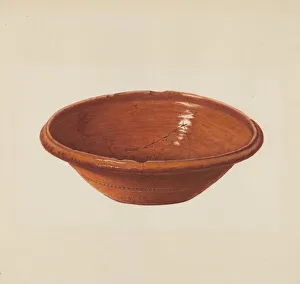 Shurtliff Collection: Bowl, c. 1939. Creator: Wilford H. Shurtliff