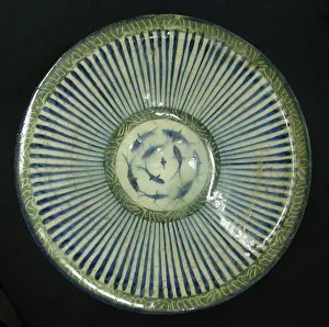 Bowl with Central Fish Motif, Iran, 13th century. Creator: Unknown Bowl with Central Fish Motif, Iran, 13th century. Creator: Unknown