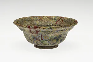 Glass Mosaic Glass Technique Prints: Bowl or Cup, Late 1st century BC-early 1st century CE. Creator: Unknown