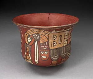 Bowl Depicting Abstract Birds with Personfied Elements, 180 B.C./A.D. 500 Bowl Depicting Abstract Birds with Personfied Elements, 180 B.C./A.D. 500