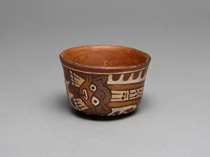 Bowl Depicting Serpentine Being Wearing a Feline Mask, 180 B.C./A.D. 500 Bowl Depicting Serpentine Being Wearing a Feline Mask, 180 B.C./A.D. 500