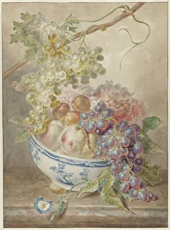 Bowl with fruit, 1746-1769. Creator: Jacob Xavery