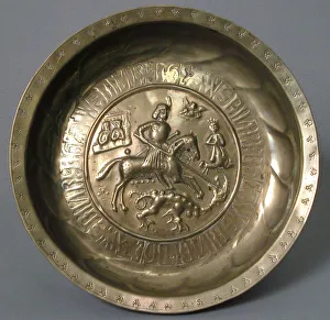 Rhineland Prints: Bowl, German, late 15th century. Creator: Unknown