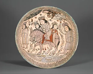 Arabia Gallery: Bowl, Iran, dated A.H. 583 / A.D. 1187. Creator: Abu Zayd