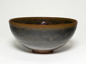 Stoneware Gallery: Bowl, Jin dynasty (1115-1234), 12th / 13th century. Creator: Unknown