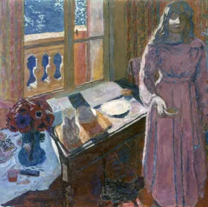 Bonnard Gallery: The Bowl of Milk, c1919. Artist: Pierre Bonnard